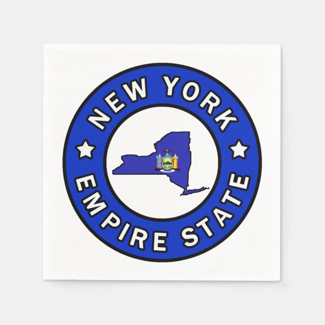 Serviette En Papier New York (Devant)