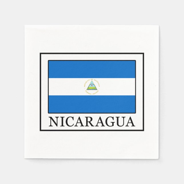 Serviette En Papier Nicaragua (Devant)