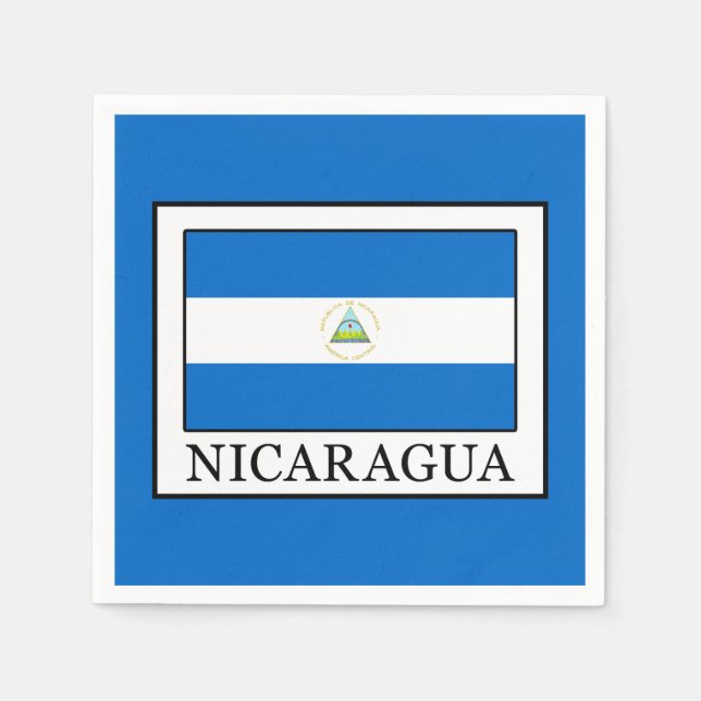 Serviette En Papier Nicaragua (Devant)