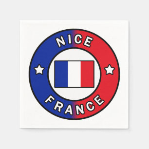 Serviette En Papier Nice France