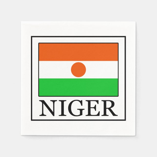 Serviette En Papier Niger (Devant)