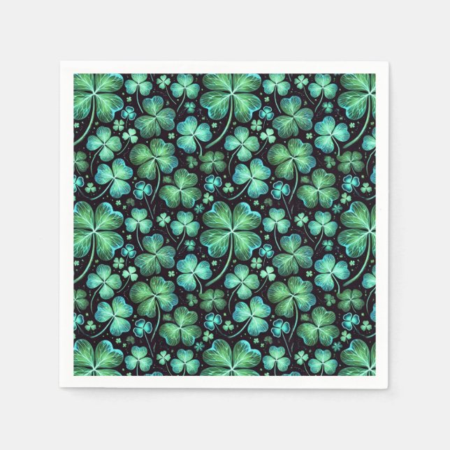 Serviette En Papier Nightlife Luck (Devant)