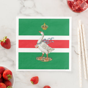 Serviette En Papier Nobile Contrada dell' Oca (Oie) Palio