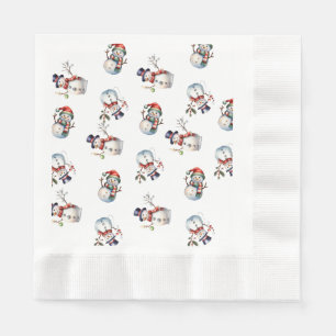 Serviette En Papier Noël