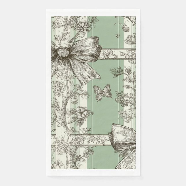 Serviette En Papier Noël (Devant)