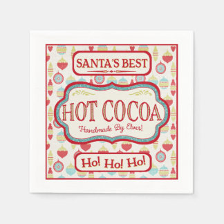 Serviette En Papier Noël Chocolat Chocolat Coca Cocktail