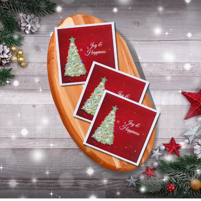 Serviette En Papier Noël de fête lunaire (Créateur téléchargé)