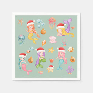 Serviette En Papier Noël de la mère