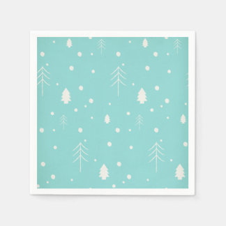 Serviette En Papier Noël des bois