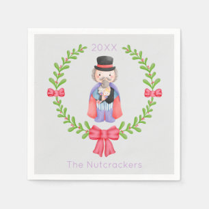 Serviette En Papier Noël des noisettes