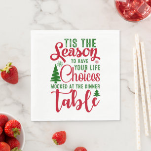 Serviette En Papier Noël saison de design de choix