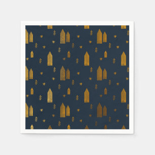 Serviette En Papier Noël scandinave élégant