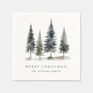 Serviette En Papier Noël scandinave vacances