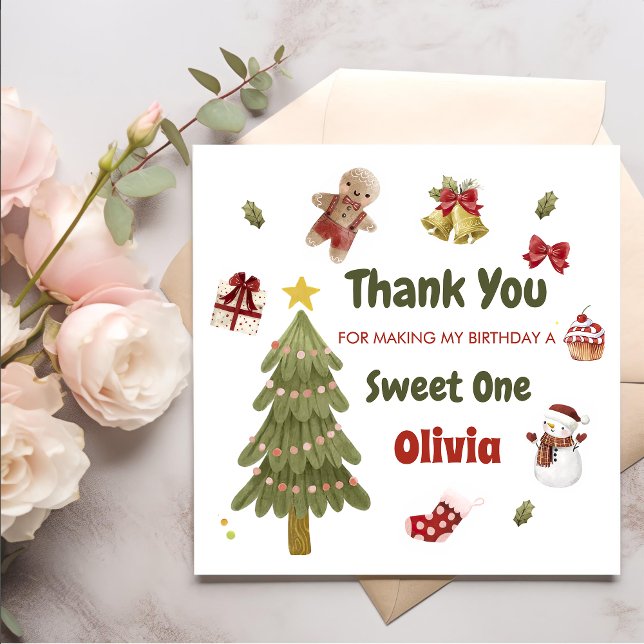 Serviette En Papier Noël Snowan fête d'anniversaire (Créateur téléchargé)