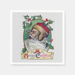 Serviette En Papier Noël vintage Gnome