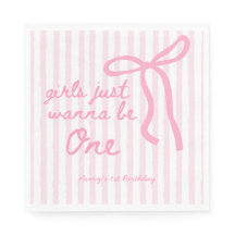 Nœud Rose 1er Anniversaire Les Filles Veulent Just