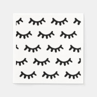 Noir et blanc moderne abstrait mignon yeux motif