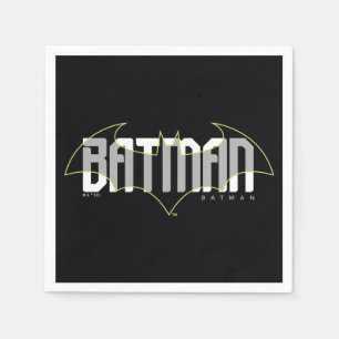 Serviette En Papier Nom Hi-Tech Graphique de Batman
