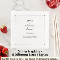 Noms Date Message Noir Blanc Infini