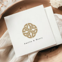 Noms personnalisés Irlandais Celtic Knot Gold Mari