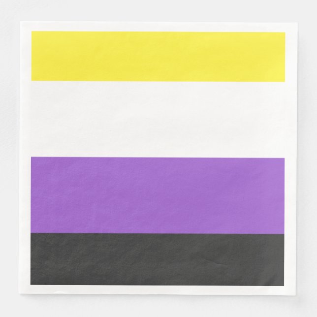 Serviette En Papier non binaire (Devant)