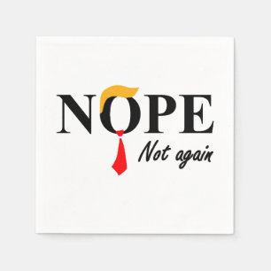 Serviette En Papier Non. Pas À Nouveau.