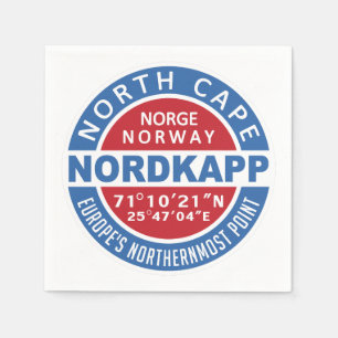 Serviette En Papier NORDKAPP Norvège Papier-serviettes