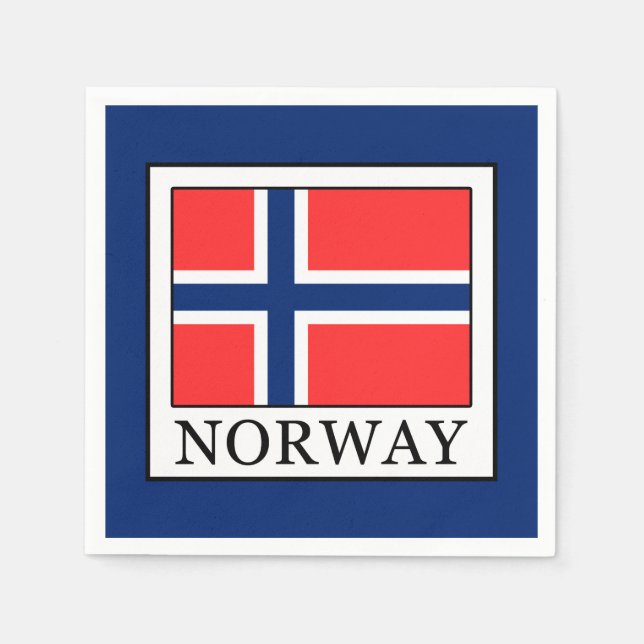 Serviette En Papier Norvège (Devant)