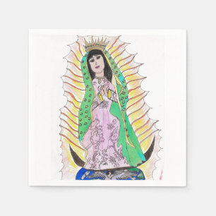 Serviette En Papier Notre-Dame de Guadalupe