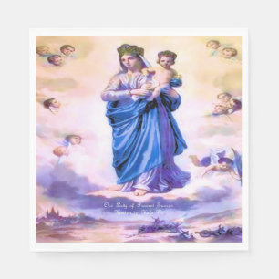 Serviette En Papier Notre Dame de l'Prompt Succor