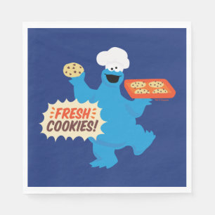 Serviette En Papier Nous sommes des gourmands Cookies frais !