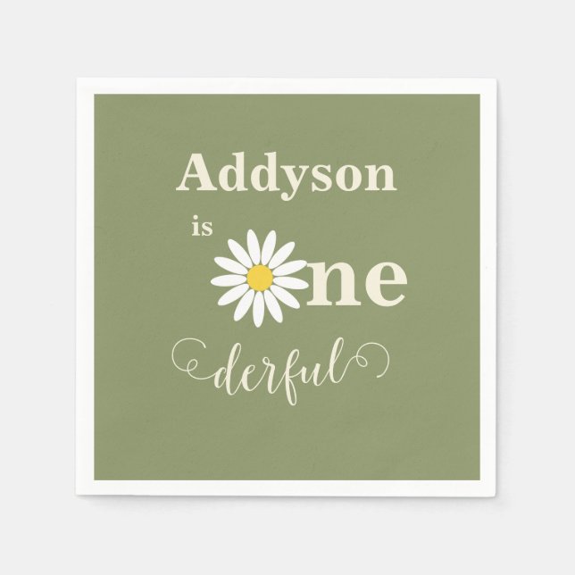 Serviette En Papier Nouvel Anniversaire (Devant)