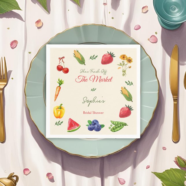 Serviette En Papier Nouvellement arrivée sur le marché Mariage champêt (Créateur téléchargé)