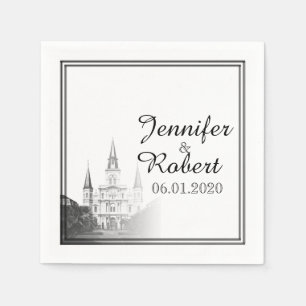 Serviette En Papier Nuit Orléans Destination Mariage Napkin