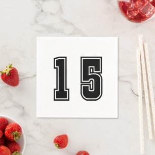 Serviette En Papier Numéro 15