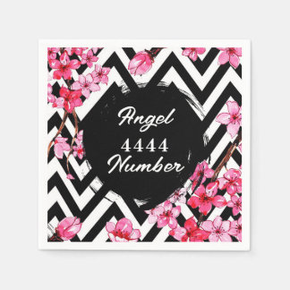 Serviette En Papier Numéro d'ange "4444"