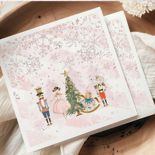 Serviette En Papier Nutcracker Birthday Wonderland Party