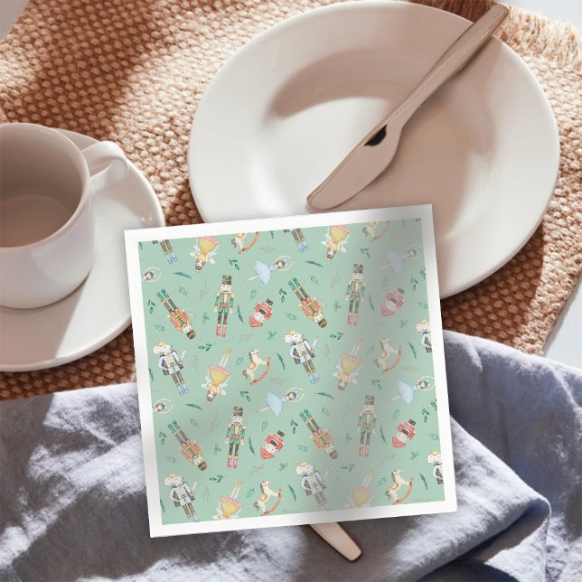Serviette En Papier Nutcracker Naples de Noël (Créateur téléchargé)