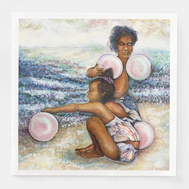 Serviette En Papier Obsédés par la conquête de l'impossible (Devant)