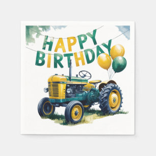 Serviette En Papier Obtenir dans le tracteur d'engrenage 3e anniversai