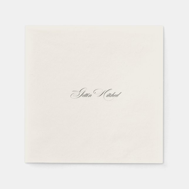 Serviette En Papier Obtenir des serviettes de cocktail haché (Devant)