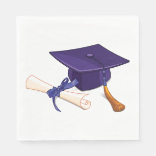 Serviette En Papier Obtention du diplôme