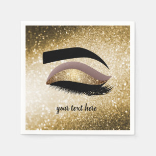 Serviette En Papier OEil rouge