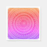 Œuvre d'art originale mandala multicolore