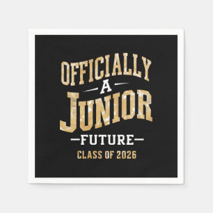 Serviette En Papier Officiellement A Junior Future Class de 2026