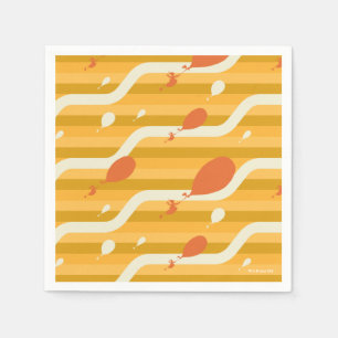 Serviette En Papier Oh, Les Endroits Où Tu Vas Aller ! Motif de ballon