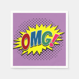 Serviette En Papier Oh mon Dieu !