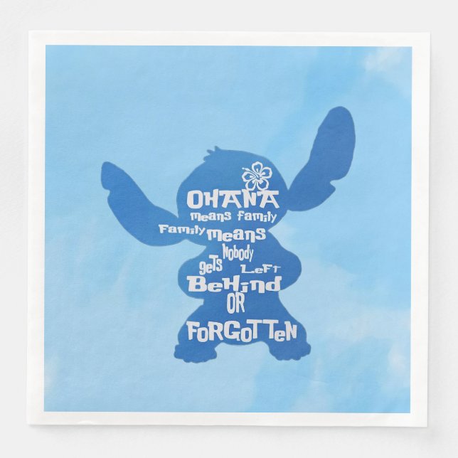 Serviette En Papier Ohana (Devant)