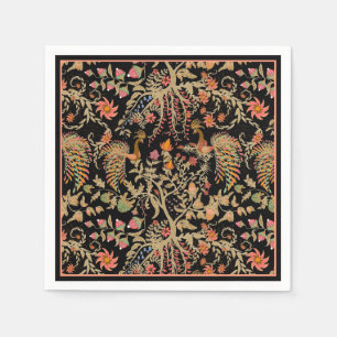 Serviette En Papier Oiseaux du paradis