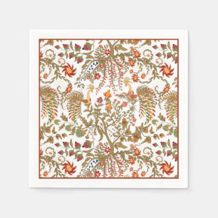 Serviette En Papier Oiseaux du paradis